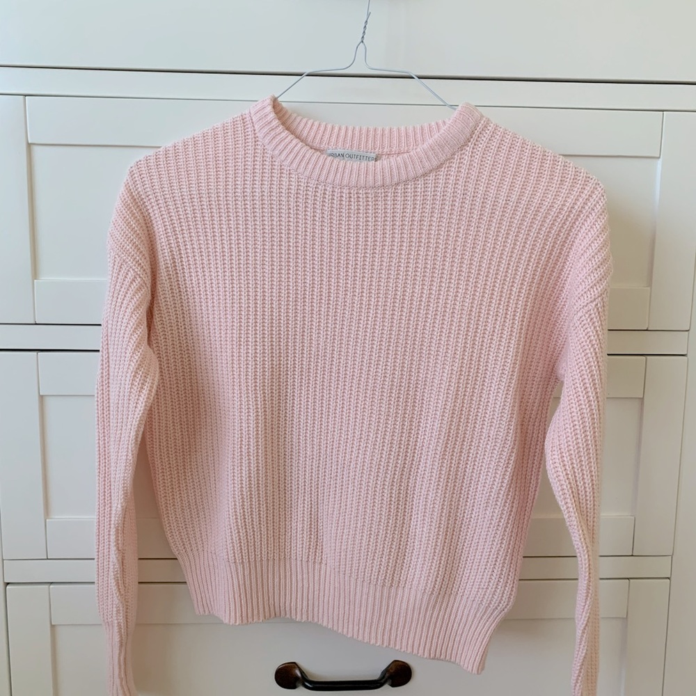 Urban Outfitters Pink Knit Sweater- XS